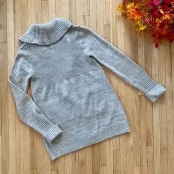 Matrix Wool Blend Open-Front Ribbed Shawl Collar Tan Cardigan Sweater – Size S - Picture 11 of 13